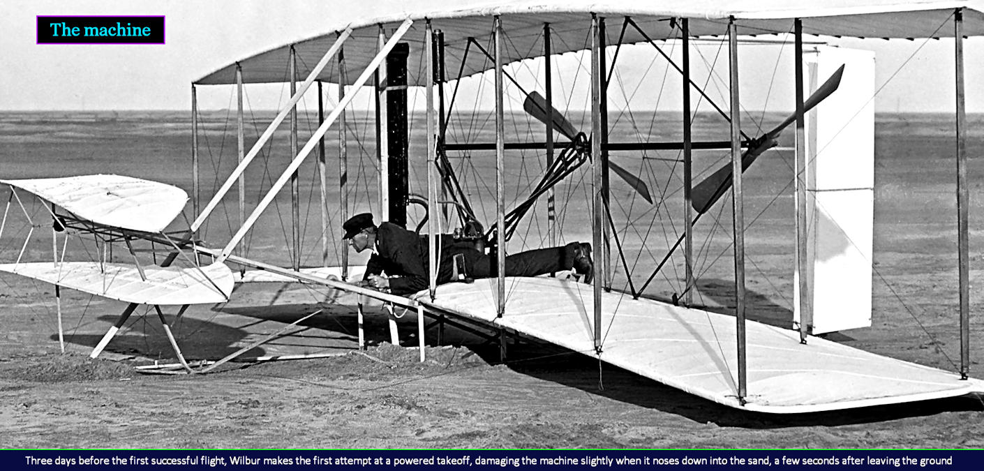Minor crash landing, 1903